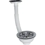 PLAST BRNO Ventil dřezový 115 6/4" výtokový, hor. odtok