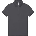 B&C Dámské polo triko PW461 Dark Grey (Solid) 3XL