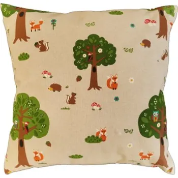 Dekorativní polštářek Dekorační polštář Liška v lese 45 x 45 cm | RTex