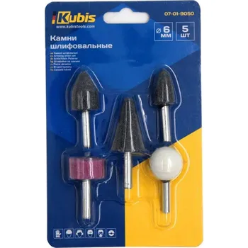 Brusný kotouč Sada brus. tělísek 5ks stopka 6mm