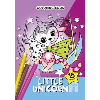 Set školních potřeb Kolorowanka A5 15 obrazków Małe jednorożce 2