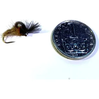 Umělá nástraha Slavíček muškaření Shuttlecock hnědý vel.h.14