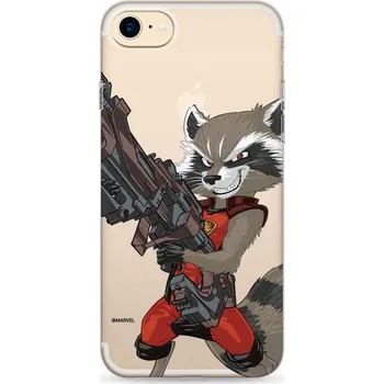 Pouzdro na mobilní telefon Ert Ochranný kryt pro iPhone 7 / 8 / SE (2020/2022) - Marvel, Rocket 008 MPCROC3120