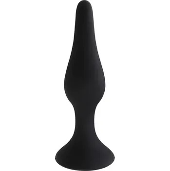 Anální kolík Silikonový anální kolík s přísavkou - L