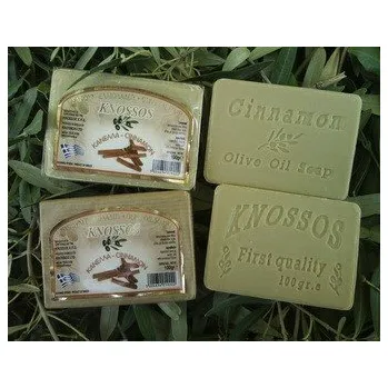 Mýdlo kator ŘECKÉ OLIVOVÉ MÝDLO S VŮNÍ SKOŘICE 100GR