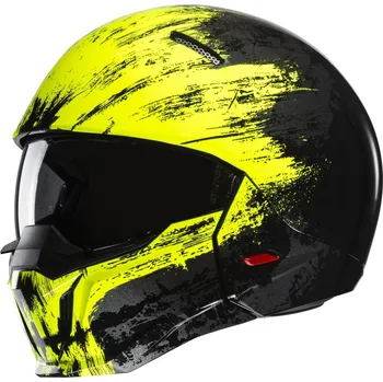 Helma na motorku Otevřená helma s maskou HJC i20 Furia MC3H černo-fluo žlutá L