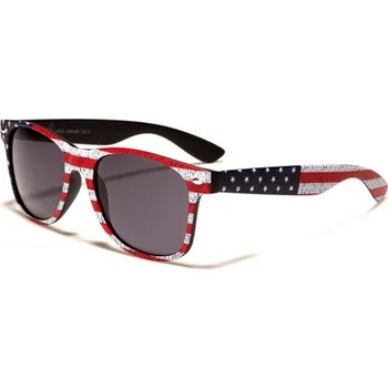 Retro Unisex Sluneční brýle wayfarer USA Červené Retro Optic 97k-cube