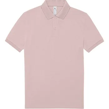 Pánské tričko B&amp;C Unisex polo triko PU424 Blush Pink XL