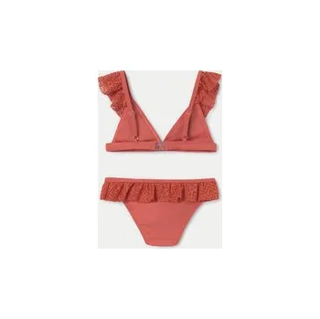 Dámská móda Mayoral Jednodílné plavky 6761 Oranžová 16Y