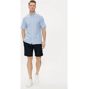 Pánská košile Tommy Hilfiger Košile 1985 MW0MW33810 Modrá Slim Fit S