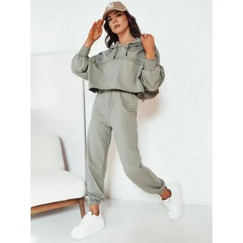 Dámská tepláková souprava BISTAN olivová