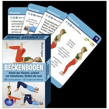 Trainingskarten Beckenboden - Thomschke, Ronald