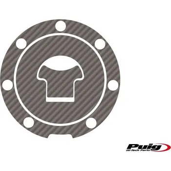 Motodoplněk Ochranné nálepky na víčko nádrže puig x-treme 8390c karbonový vzhled