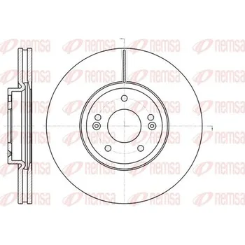 Brzdový kotouč Brzdový kotouč REMSA 61102.10