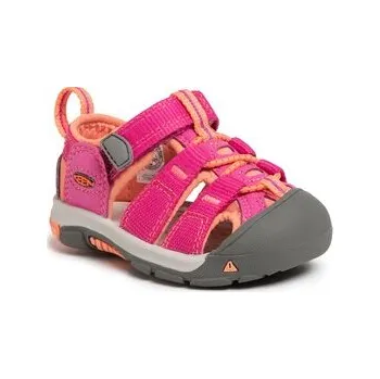 Chlapecká obuv KEEN Newport H2 INF very berry/fusion coral US 6 / EU 22,0 / UK 5 / 13,5 cm; Růžová sandály + DÁREK DLE VÝBĚRU!