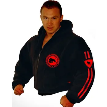 Pánská mikina Bizon Gym Mikina 315 Violator - černá Černá XXL