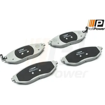 Brzdová destička Sada brzdových destiček, kotoučová brzda ProfiPower 1B1196