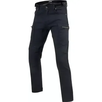 Moto kalhoty Kevlarové rifle (kevlar jeans) na motorku REBELHORN Urban III, černé