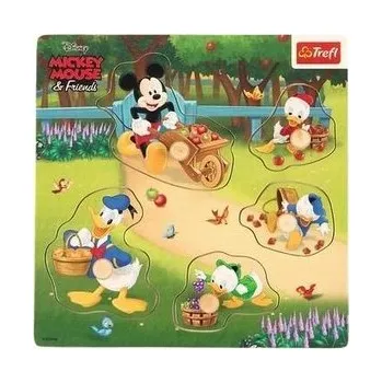 Puzzle mini drewniane - Mickey & Friends TREFL