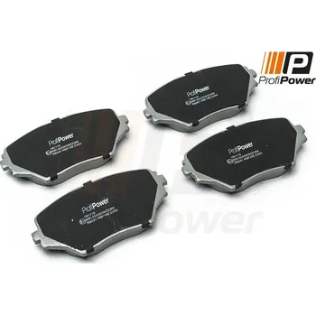 Brzdová destička Sada brzdových destiček, kotoučová brzda ProfiPower 1B1110