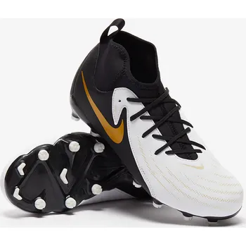 Kopačky Dětské kopačky Nike JR Phantom Luna II Academy FG/MG bílá/černá (1,5uk/ 33,5EU/ 21cm)
