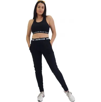 Dámské tepláky Bizon Gym 800 – černá M