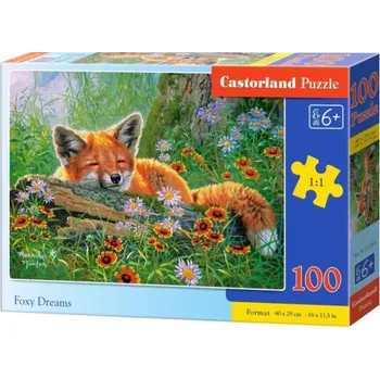 Puzzle Puzzle Castorland 100 dílků premium - Liščí snění