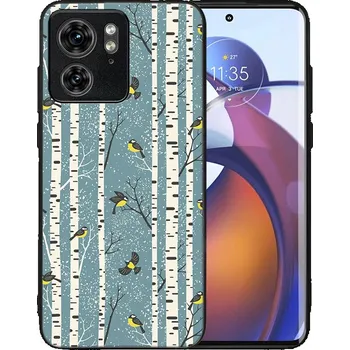 Pouzdro na tablet VSECHNONAMOBIL 73306 MY ART Kryt s vánočním designem Motorola Edge 40 BIRCH (072)