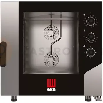 Konvektomat plynový 6x 600x400, elektromechanické ovládání | EKA, Millennial Smart BAKERY