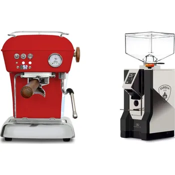 Kávovar Ascaso Dream PID, Love Red + Eureka Mignon Perfetto, NX black