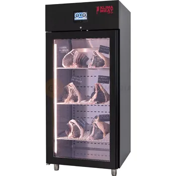 Skříň na zrání/uskladnění masa, černá 60/160 kg, 920x800x2115 mm | ZERNIKE, Klima Meat System KMS900PVB
