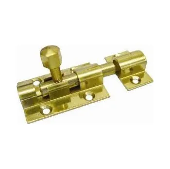 Příslušenství ke karavanu Mosazná petlice na dvířka nábytku W4