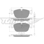 Sada brzdových destiček, kotoučová brzda TOMEX Brakes TX 16-78