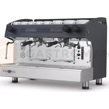 Vybavení pro přežití Kávovar, 2-pákový, automatický, černý | VERONA, Julia