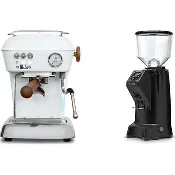 Kávovar Ascaso Dream PID, Cloud White + Eureka Nadir 65 Touch, black