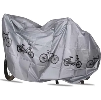 Obal na kolo L-BRNO Víceúčelová voděodolná plachta na kolo 200 x 110 cm šedá