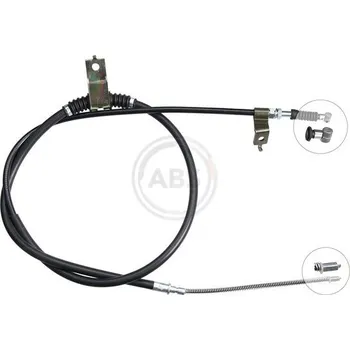 Lanko parkovací brzdy Tažné lanko, parkovací brzda A.B.S. K19267