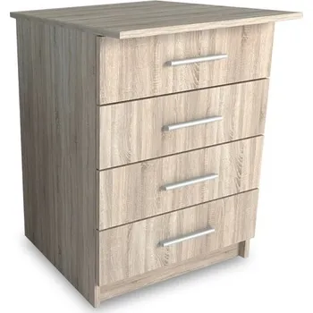 Komoda Zásuvkový kontejner MAUGHANI, dub sonoma + PROVĚŘENO zákazníky + vyzvednutí ZDARMA