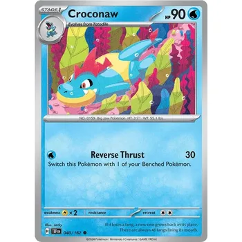 Karetní hra Croconaw 040/162 - Temporal Forces Typ karty: Reverse Holo