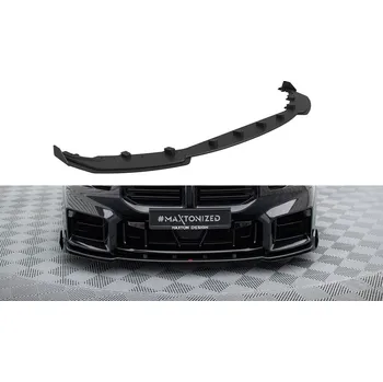 Karosérie Přední Splitter V1 BMW M2 G87 (černo-červená + lesklé klapky)