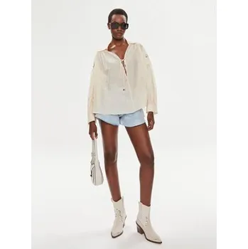 Dámská halenka Pinko Halenka Elf 103744 A1XU Béžová Relaxed Fit M