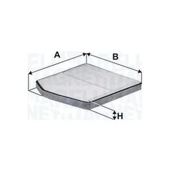 Klimatizace automobilu Filtr, vzduch v interiéru MAGNETI MARELLI BCF395