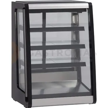 Chladící cukrářská vitrína, nástolní, 140 l, 624x560x874 mm | RESTO QUALITY, RTW129BE