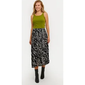 Dámská sukně Kaffe Midi sukně Amber 10508267 Černá Regular Fit 34