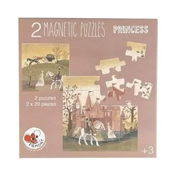 Puzzle Puzzle magnetyczne Księżniczka