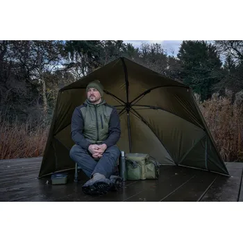 Bivak KORUM Progress - Graphite Brolly Shelter 50"
