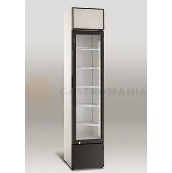 Chladící prosklená skříň 160 l, 390x475x1880 mm | RESTO QUALITY, RQ216