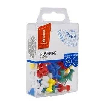 Set školních potřeb Pinezki do tablic beczułki 7mm 50szt MEMOBE