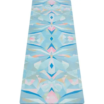 podložka na cvičení Cestovní designová jogamatka Yoga Design Lab Travel Mat 1,5 mm Butterfly Glow