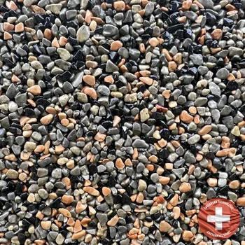 Kamenný koberec Báča Beton Kamenný koberec na podlahu Modena Frakce: Jemná (0,7 – 1,8 mm), vydatnost setu 1,8 m², Doporučené použití v: exteriéru - jednosložkový polyuretan